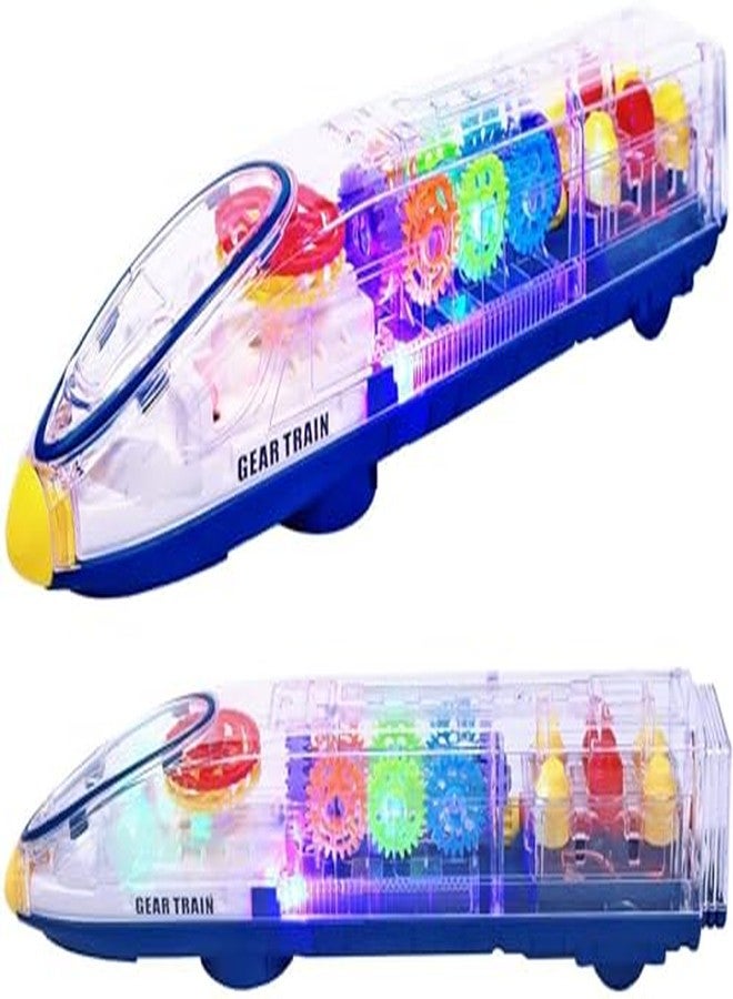 HDA GROUP Musical Sound Toy Musical Gear Train Toy for Kids 3+ Years | Fun & Educational Musical Learning Toy with Lights & Sounds - Encourages Creativity, Hand-Eye Coordination (Multicolor) - Image 1
